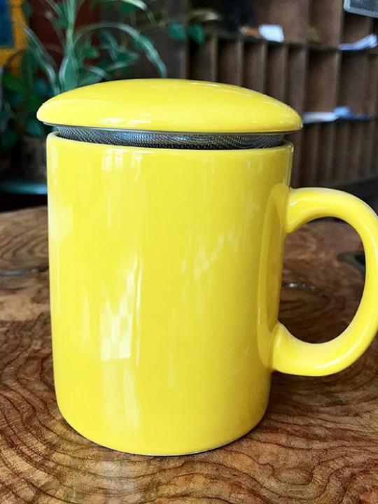 Infuser Mug, Yellow