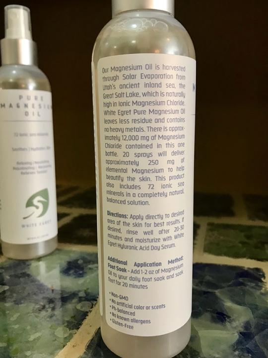 White Egret Pure Magnesium Oil
