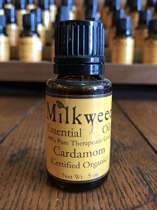 Cardamom Essential Oil, certified organic