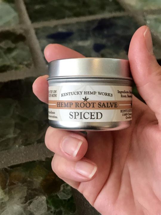 Kentucky Hemp Works Hemp Salve, Spiced 2.oz