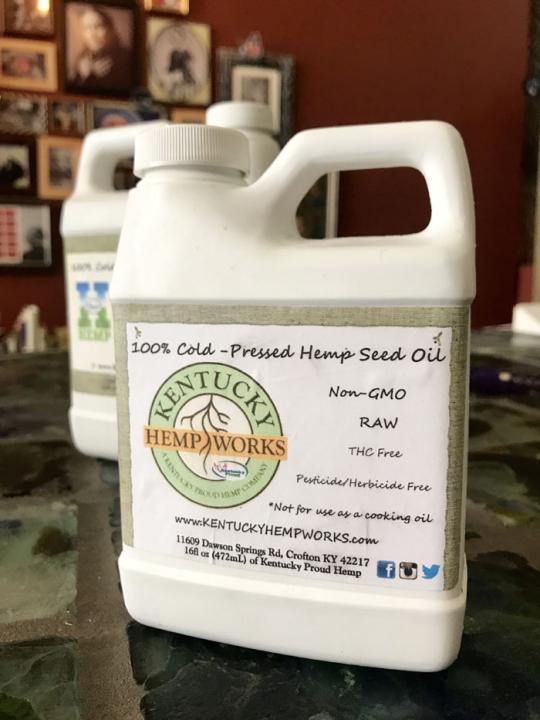 Kentucky Hemp Works Hemp Seed Oil, 16 .oz