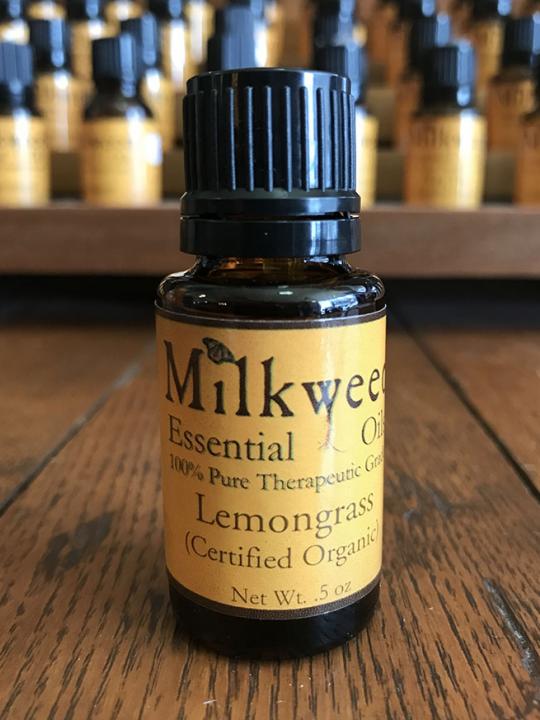 Lemongrass Essential Oil, Certified Organic