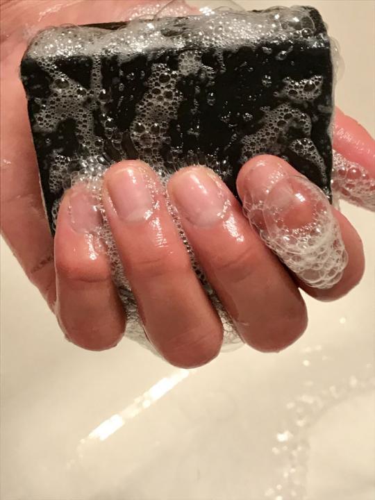 Rosemary with Charcoal and Sea Salt Soap