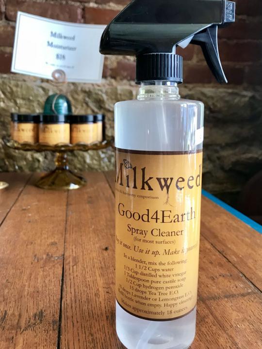 Good 4 Earth spray cleaner