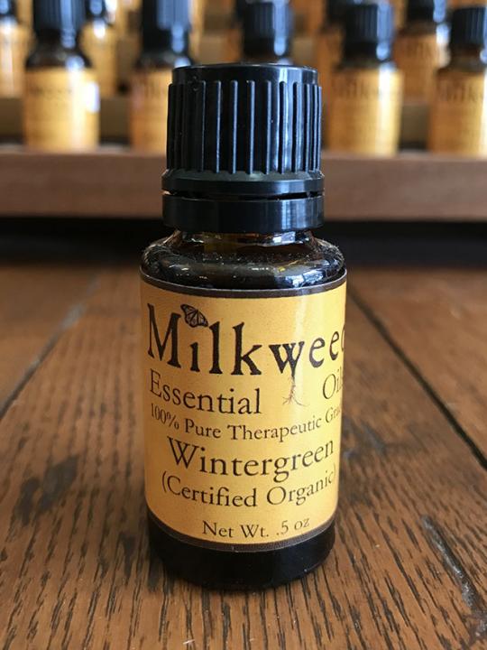 Wintergreen Essential Oil, Certified Organic