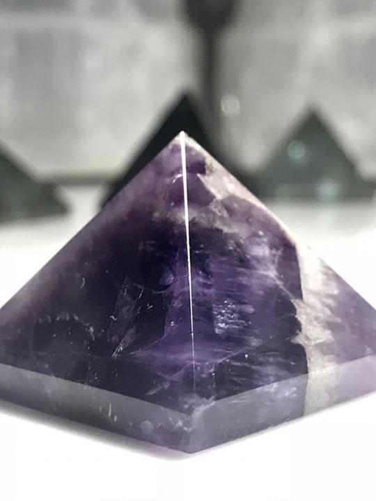 Amethyst Pyramid 25MM