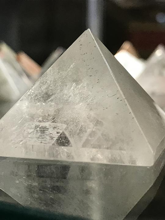 Clear Quartz Pyramid 30MM