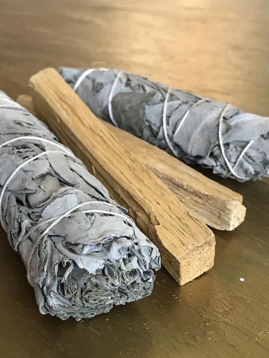Sage And Palo Santo Combo