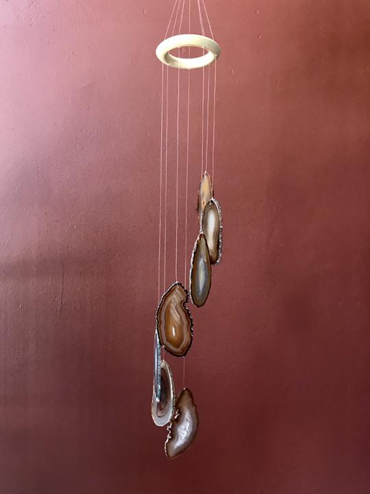 7 Stone Wind Chime